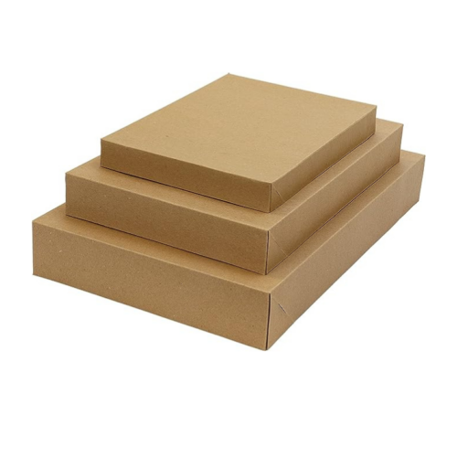 Natural Kraft Two Piece Apparel Boxes