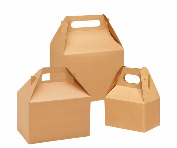 Natural Kraft Gable Boxes