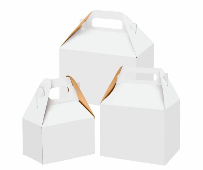 White Gloss Gable Boxes